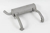 Muffler Horizontal High-Mount Kawasaki Genuine OEM | 49070-0877 | 726cc FR / FS / FT / FX 651V–730V