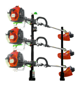 Green Touch XB103 Xtreme Pro 3-Position Lockable Trimmer Rack – Black Edition