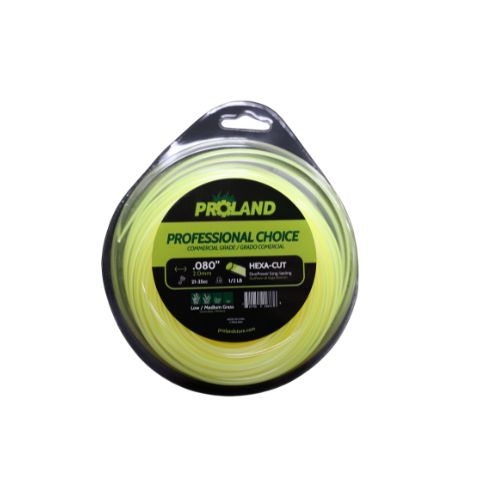 Proland Trimmer Line Hexa Cut DuoPower Long Lasting HC-080-1/2LB