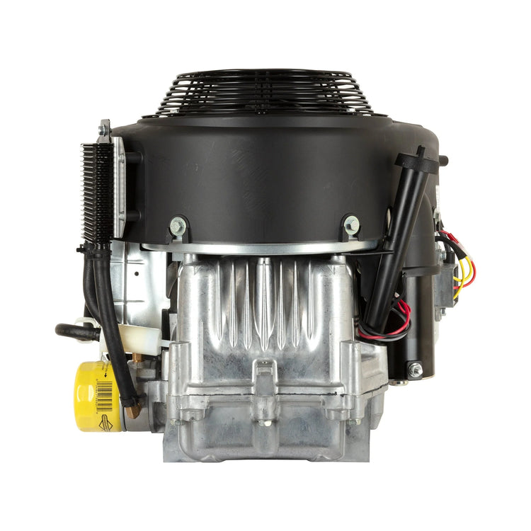 Briggs & Stratton 44T977-0011-G1 V-Twin engine rear view / vista posterior del motor V-Twin