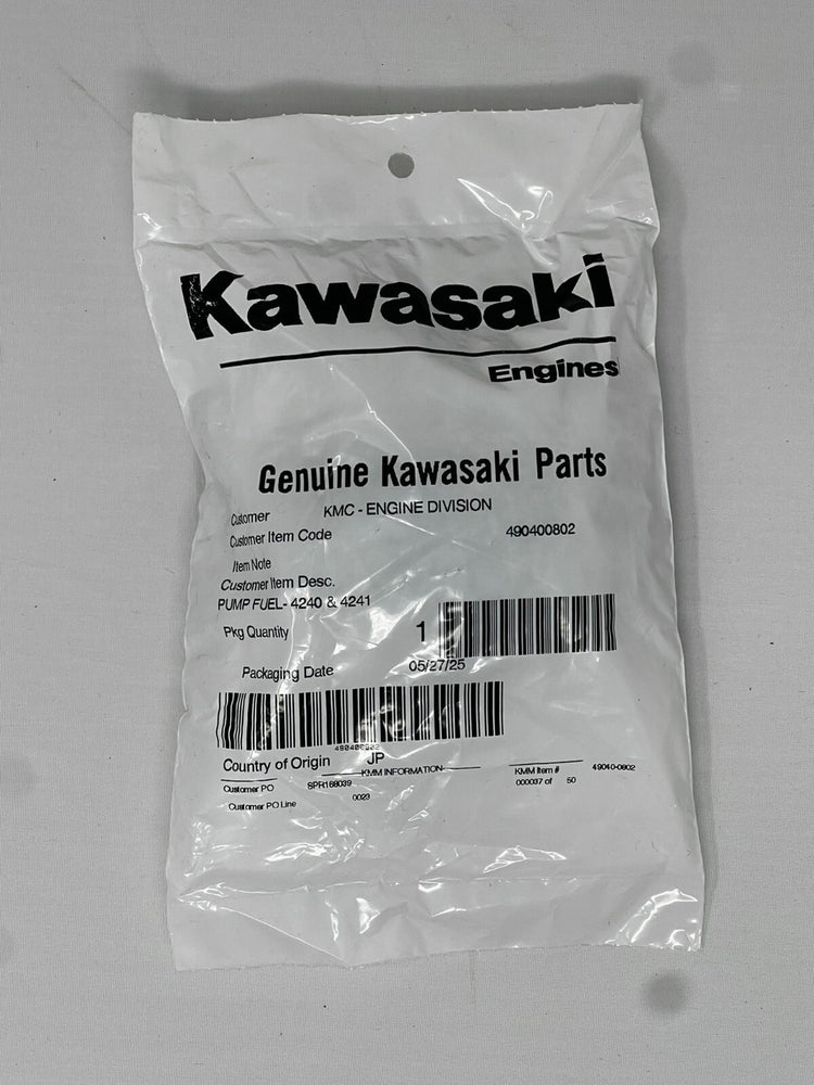Bomba de Gasolina / Fuel Pump Kawasaki Genuine OEM | 49040-0802 | Reemplaza / Replaces 49040-0770 & 49040-7008