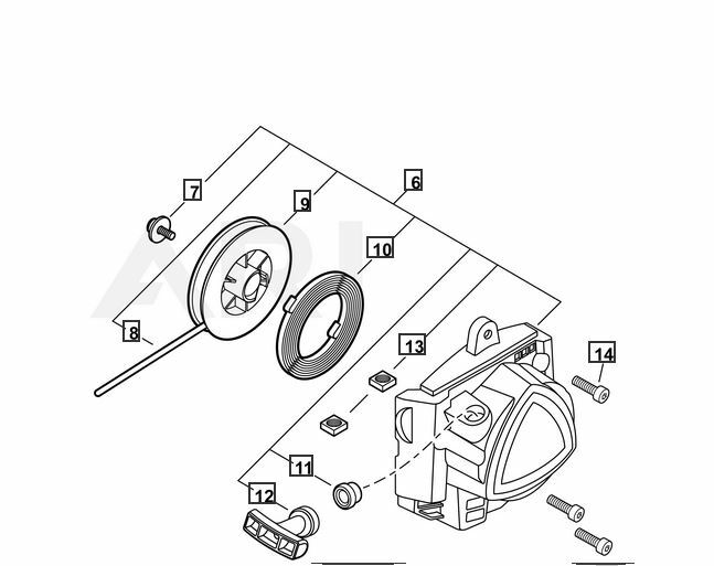 RECOIL STARTER, SRM-3020 / T302
