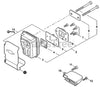Genuine ECHO Muffler | A300000810 | SRM-225 / GT-225