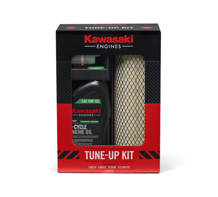 Kawasaki Genuine 10W-40 Tune-Up Kit – FX651V / FX691V / FX730V Carbureted & EFI | 99969-6655