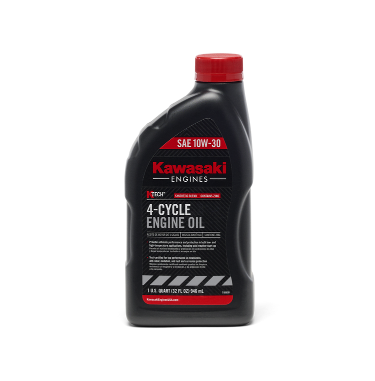 Kawasaki KTECH 4-Cycle Engine Oil SAE 10W-30 1 Quart 99969-6081